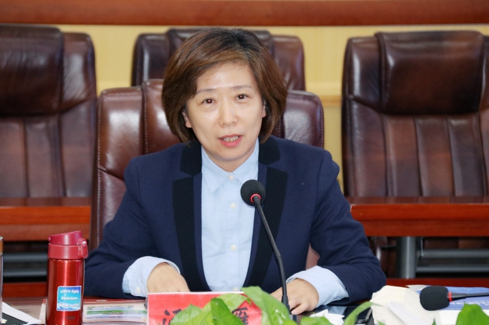 云鼎4118网站正式版文化和旅游厅公共服务处处长汤雁发言